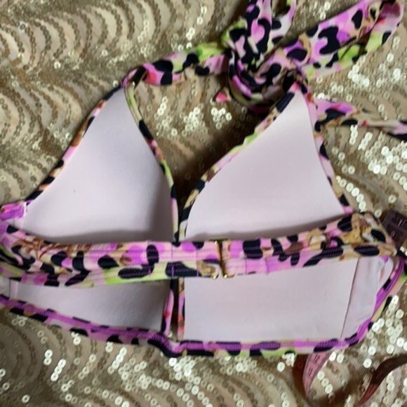 Y2K VS Bombshell colorful animal print bikini set - Picture 5 of 8